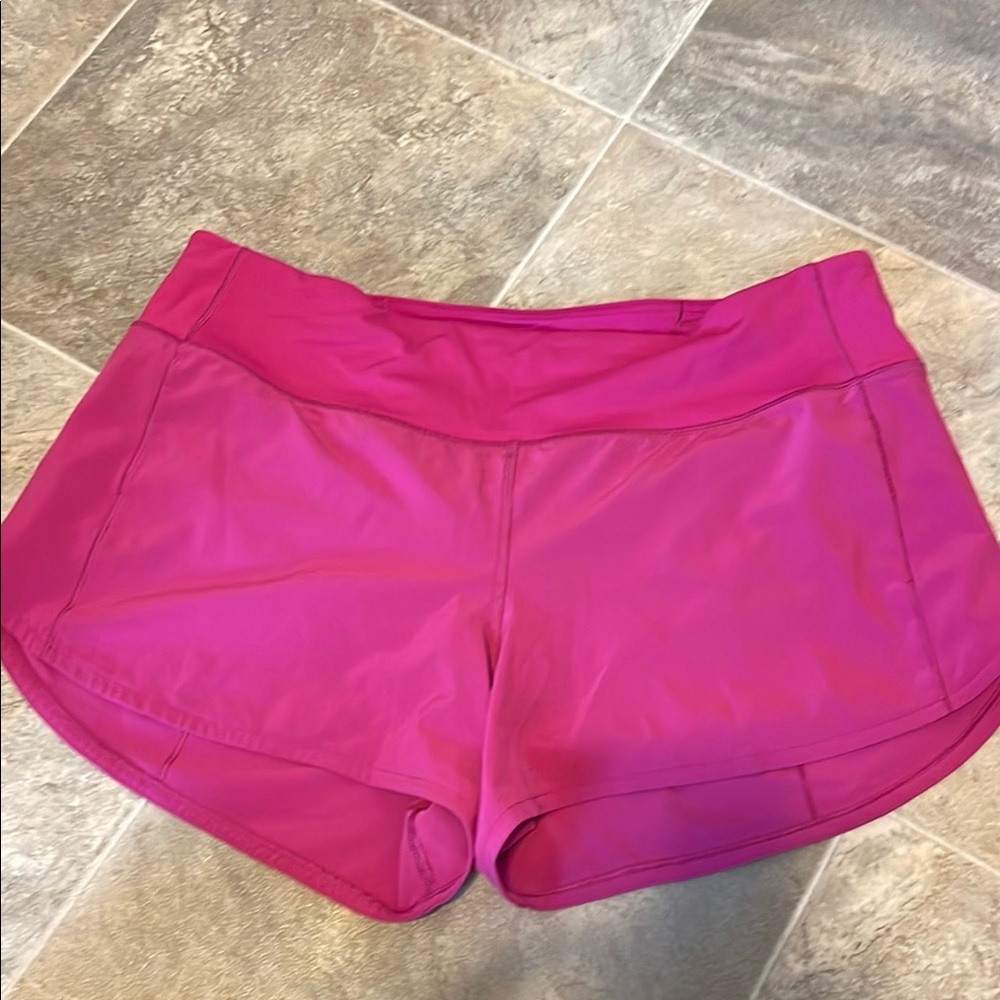 COPY - Vibrant Pink Shorts  lululemon size 12